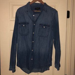 Men’s Banana Republic Casual Button Denim Shirt